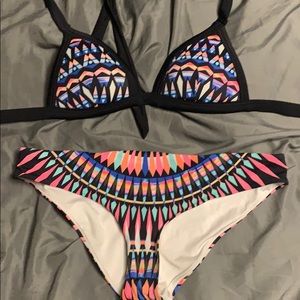 Pink Victoria’s Secret bikini